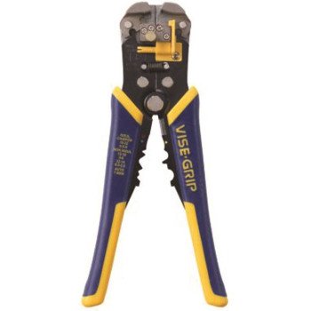 Irwin 2078300 Wire Stripper, 24 to 10 AWG Wire, 24 to 10 AWG Stripping, 10 to 22 AWG Cutting Capacity, 8 in OAL