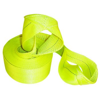 Keeper 89933 Recovery Strap, 30,000 lb, 3 in W, 30 ft L, Yellow