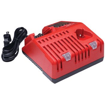 Milwaukee 48-59-1812 Multi-Voltage Charger, 12/18 V Input, 120 V Output, 1 hr Charge