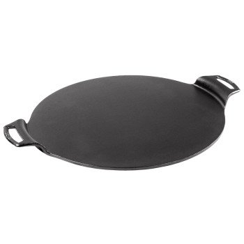 Lodge BW15PP Pizza Pan, 19-1/4 in L, 15 in W, Iron, Black