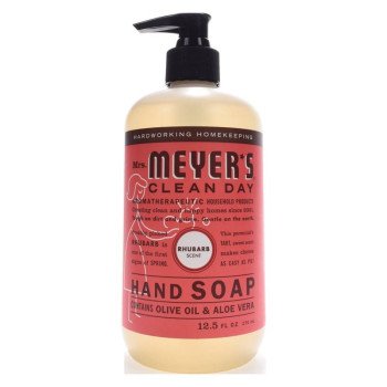 Mrs. Meyer's 17462 Hand Soap, Liquid, Rhubarb, 12.5 oz Bottle