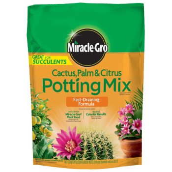 Miracle-Gro 72078430 Potting Mix, 8 qt Bag