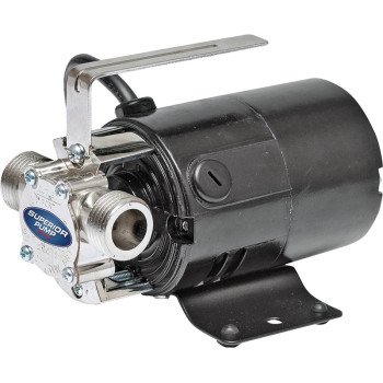 Superior Pump 90040 Transfer Pump, 2.3 A, 115 V, 0.1 hp, 3/4 in Outlet, 330 gal/hr, Iron