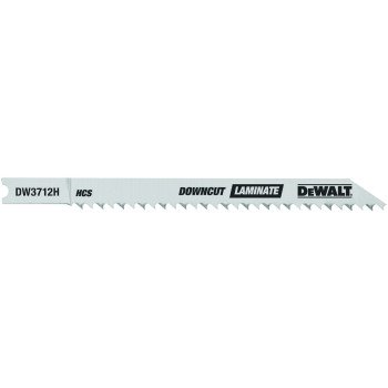 DEWALT DW3712H Jig Saw Blade, 1/4 in W, 4 in L, 10 TPI