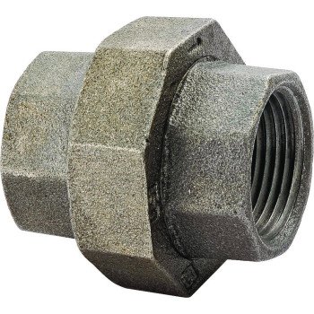 ProSource B342 8 Pipe Union, 1/4 in, Threaded, Malleable Iron, 40 Schedule, 300 PSI Pressure