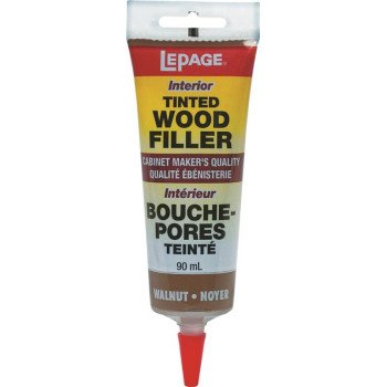 LePage 393937 Wood Filler, Paste, Walnut, 90 mL Tube