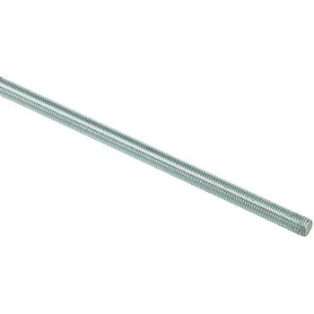 Stanley Hardware 4002BC Series N218-222 Threaded Rod, 5/16-18 in Thread, 36 in L, Coarse Grade, Stainless Steel