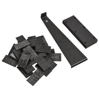 QEP #10-26 Laminate/Wood Floor Installation Kit, Wood, Black