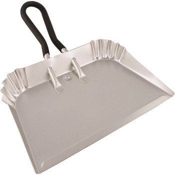 DUST PAN 17IN ALUMINUM FINSH  