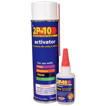 Fastcap 8276001 Activator Kit, Liquid, Pungent, Transparent, 2, 12 oz