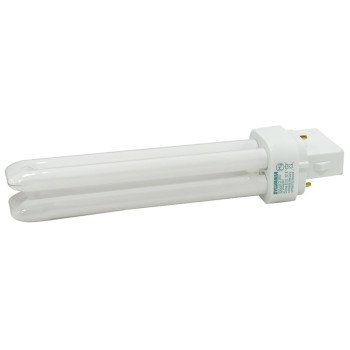 Sylvania 20481 Compact Fluorescent Bulb, 26 W, T12 Lamp, G24D-3 Lamp Base, 1470 Lumens, 4100 K Color Temp