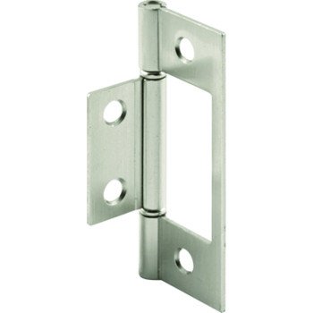 Prime-Line N 7273 Door Hinge, Steel, Satin Nickel