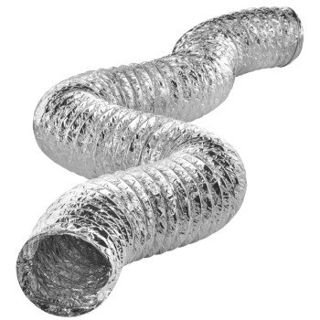 Lambro 613UL Air Connector, 3 in, 25 ft L, Aluminum