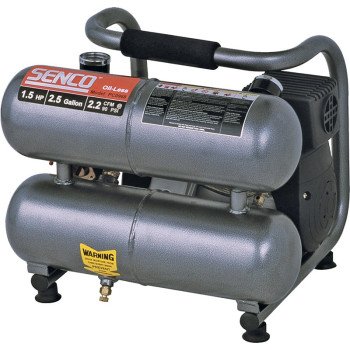 Senco PC0968 Air Compressor, Tool Only, 2.5 gal Tank, 1 hp, 115 V, 135 psi Pressure, 2.2 scfm Air