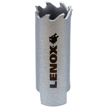 Lenox Speed Slot LXAH378 Hole Saw, 7/8 in Dia, Carbide Cutting Edge, 3/4 in Pilot Drill