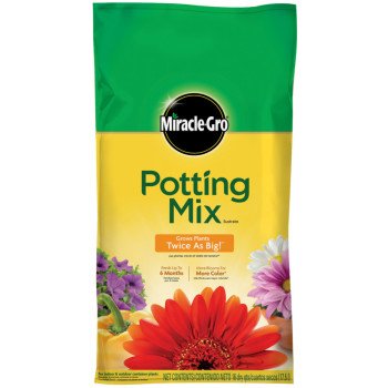 Miracle-Gro 75686300 Potting Mix, 16 qt Bag