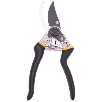 Landscapers Select GP1004 Pruning Shear, 1/2 in Cutting Capacity, Steel Blade, Aluminum Handle, Cushion-Grip Handle