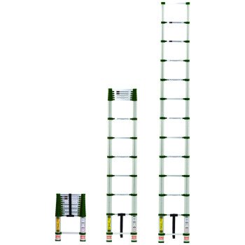 Xtend+Climb Pro Series 780P Telescoping Ladder, 16-1/2 ft Max Reach H, 13-Step, 250 lb, 1-1/2 in D Step, Aluminum