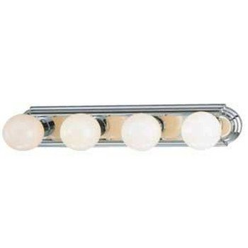 Canarm IVLBS13WH Vanity Light, 60 W, 3-Lamp, G Lamp, White Fixture