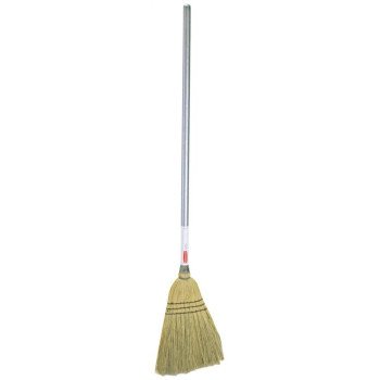 Rubbermaid 1880163 Upright Broom, 7-1/2 in L Trim, Corn Fiber Bristle