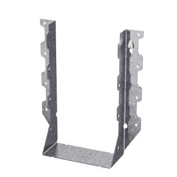 Simpson Strong-Tie LUS Series LUS210-3 Joist Hanger, 8-13/16 in H, 2 in D, 4-5/8 in W, Steel, Galvanized, Face