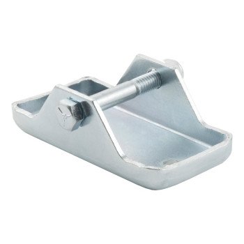 Curt 28271 Jack Foot, 2000 lb, Bolt-On Locking, Steel, Clear Zinc