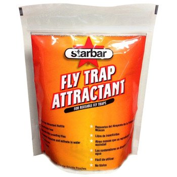 Starbar 100523455 Fly Trap Attractant Refill, Granular Solid, Fish-Like Resealable Bag