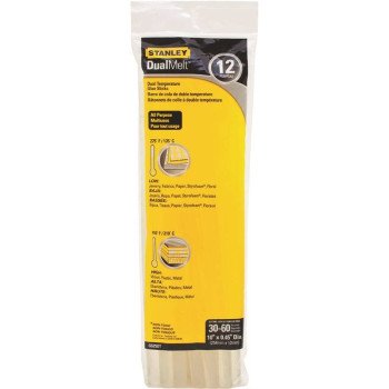 STANLEY GS25DT Glue Stick, Resin Odor, Opaque