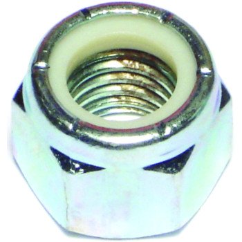 Midwest Fastener 03655 Lock Nut, Coarse Thread, 5/8-11 Thread, Nylon, Zinc