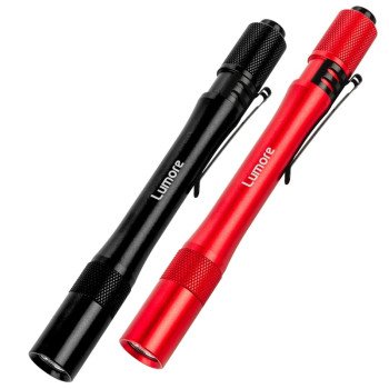 Nebo LUMORE 6886 Pen Light, AAA Battery, Alkaline Battery, LED Lamp, 100 Lumens, 84 m Beam Distance, 2 hr Run Time