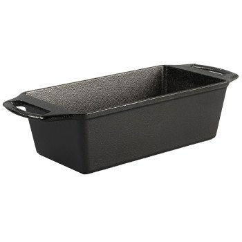 Lodge BW8LP Loaf Pan, 12 in L, 4.69 in W, 2.88 in H, Cast Iron