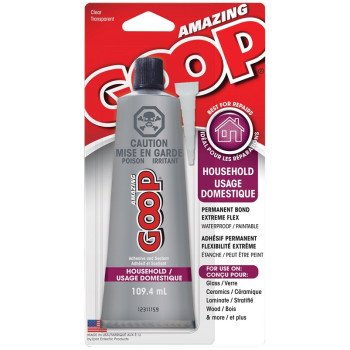 Amazing Goop 130035 Household Adhesive, Liquid, Clear, 109.4 mL, Tube