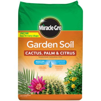 Miracle-Gro 71959430 Garden Soil Bag, 1.5 cu-ft Coverage Area Bag