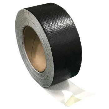Protecto Wrap Deck Joist Tape Series 84490250SW Flashing Tape, 50 ft L, 2 in W, Poly Backing, Black