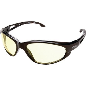 SW112 SFTY GLASS BLCK/YEL LENS