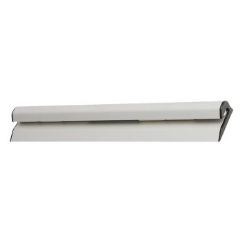 National Hardware N260-136 Clip Strip, Aluminum, Silver, 7/32 in Opening, 1/2 in Projection