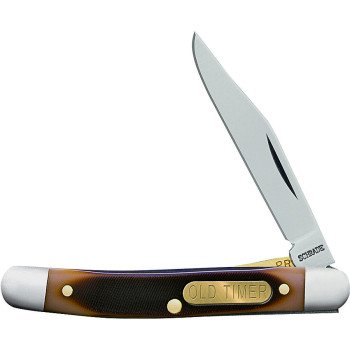 Old Timer 18OT Folding Pocket Knife, 2 in L Blade, 7Cr17 High Carbon Stainless Steel Blade, 1-Blade