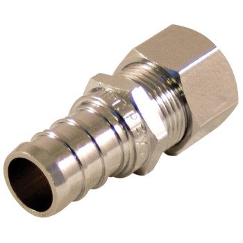 aqua-dynamic 9282-032 Pipe Adapter, 1/2 x 3/8 in, PEX x Compression