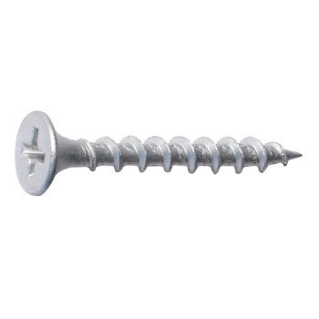 Midwest Fastener 10515 Deck Screw, #6 Thread, 1-1/4 in L, Bugle Head, Phillips Drive, Dacrotized, 1 PK