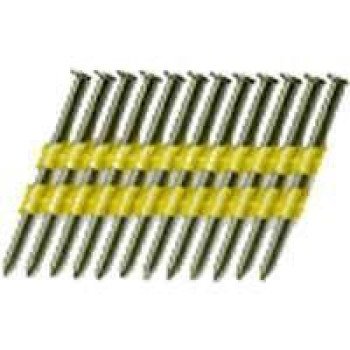 ProFIT 0807151 Framing Nail, Plastic Strip Collation, 2-3/8 in L, 11-1/2 Gauge, Steel, Galvanized, Round Head