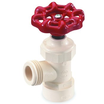 B & K ProLine Series 102-223/BCD-0500 Boiler Drain Valve, 1/2 in Connection, 100 psi Pressure, CPVC Body