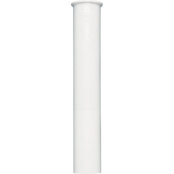 Plumb Pak PP20905 Sink Tailpiece, 1-1/2 in, 6 in L, PVC, White