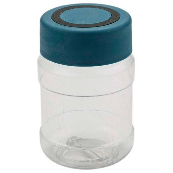 National Hardware N112-098 Jar, Magnetic, Plastic, Clear Blue