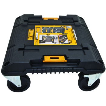 DEWALT TSTAK Series DWST17889 Tool Cart, 210 lb, 16.96 in OAW, 7.02 in OAH, 18.91 in OAD, Plastic, Black