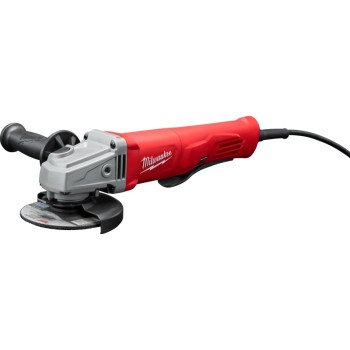 Milwaukee 6142-30 Angle Grinder with Lock-On Paddle Switch, 11 A, 5/8-11 Spindle, 4-1/2 in Dia Wheel