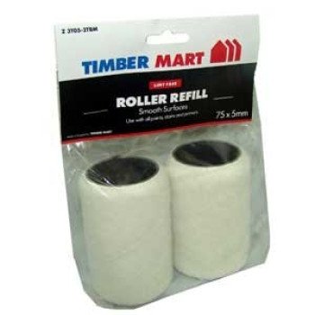 Nour Z 3T05-2TBM Roller Refill, 5 mm Thick Nap, 75 mm L, Polyester Cover