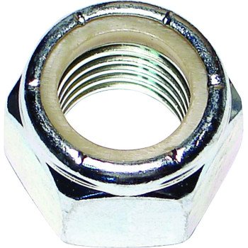 Midwest Fastener 03656 Lock Nut, Coarse Thread, 3/4-10 Thread, Nylon, Zinc