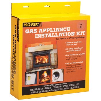 Pro-Flex PFSAGK-2000 Gas Appliance Installation Kit, For: Pro-Flex CSST Flexible Gas Piping System