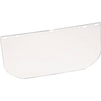 Safety Works 10107913 Adjustable Replacement Headgear Faceshield, Polycarbonate, Clear