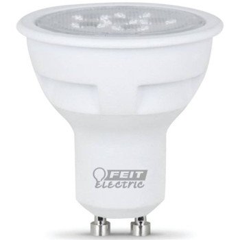 Feit Electric BPMR16/GU10/800/L LED Lamp, Track/Recessed, MR16 Lamp, 75 W Equivalent, GU10 Lamp Base, Dimmable